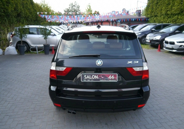 BMW X3 cena 44800 przebieg: 219907, rok produkcji 2010 z Zgorzelec małe 466